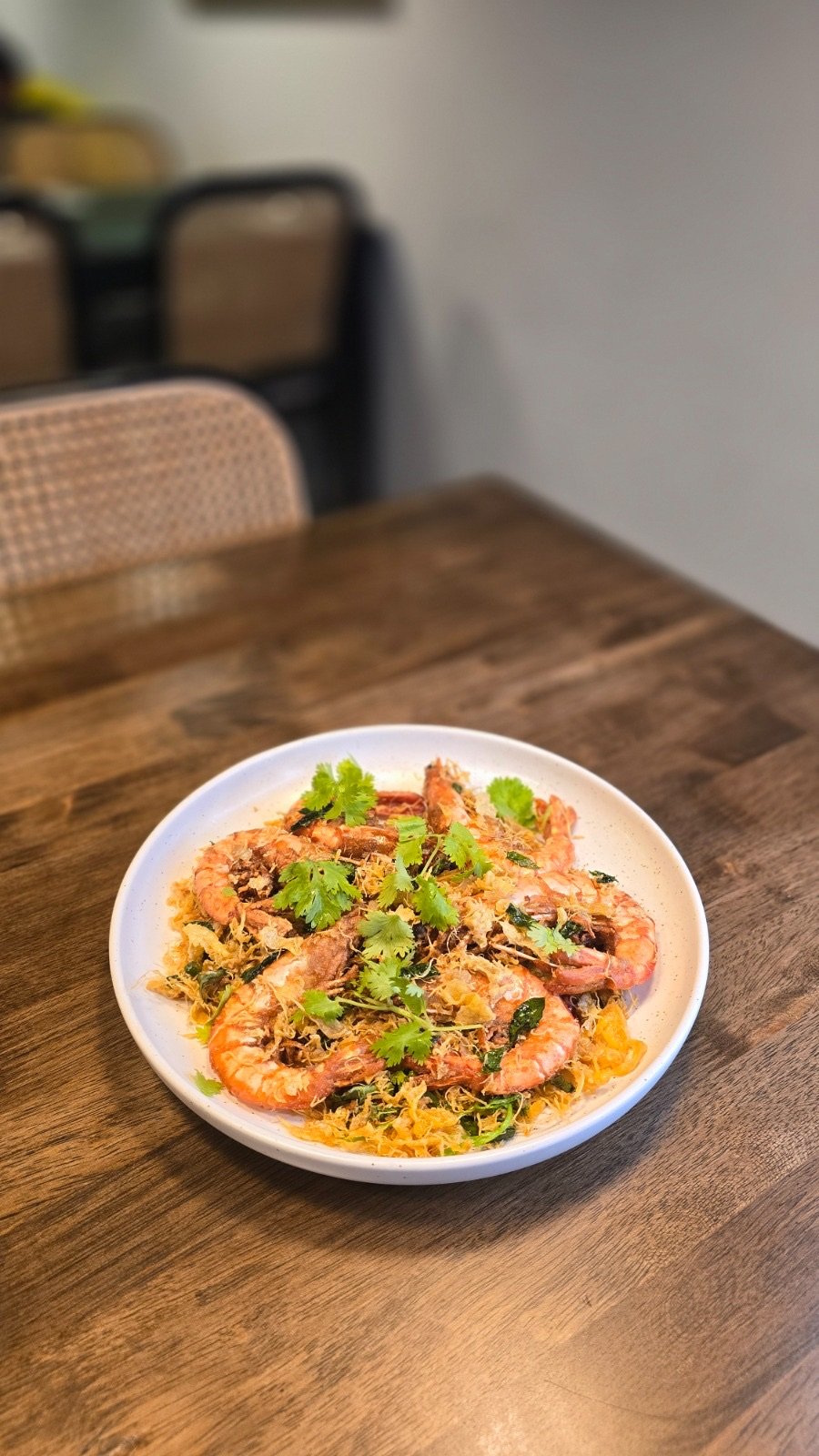 Prawn dish at Lambogrill